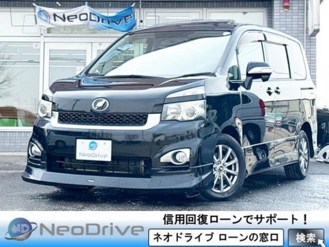 ヴォクシー2.0ZS 4WD　ローンが不安な方＜優遇ローン＞　本州仕入　モデリスタエアロ　ダブルサンルーフ　 4WD 2000 5Dr