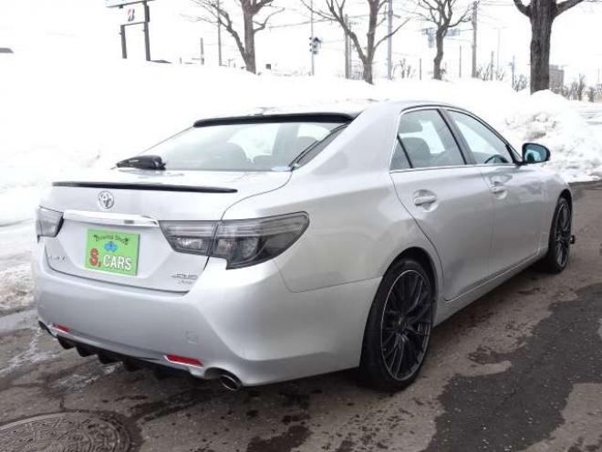 マークX2.5 250G Four 4WD　本州車　保証1年　4WD　ワンオーナー　エスカーズカスタム　フロントリップ　リヤディフューザー　プレシャス/HM-1　19インチアルミ　純正ナビ　ワンセグTV　ドライブレコーダーLDA　ETC　クルーズコントロール 2500