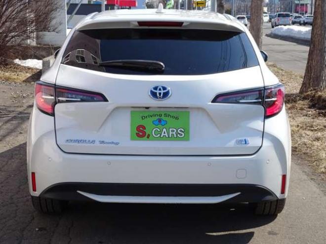 カローラツーリング　1.8 ハイブリッド S E-Four 4WD　本州仕入　ハイブリッド保証2年/走行距離無制限　4WD　トヨタセーフティセンス　9インチディスプレイオーディオ　地デジ　バックカメラ　前席シートヒーター　ステアリングヒーター　ブレーキホールド 1800