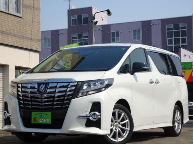 アルファード3.5 SA Cパッケージ 4WD　本州車　保証1年/走行距離無制限　4WD　プリクラッシュセーフティー　3500cc　両側パワースライドドア　パワーバックドア　JBLサウンドシステム　全方位カメラ　メーカーナビ　地デジ　ETC　中古冬タイヤ付属 3500