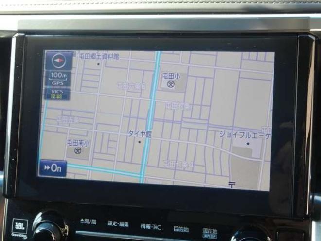 アルファード3.5 SA Cパッケージ 4WD　本州車　保証1年/走行距離無制限　4WD　プリクラッシュセーフティー　3500cc　両側パワースライドドア　パワーバックドア　JBLサウンドシステム　全方位カメラ　メーカーナビ　地デジ　ETC　中古冬タイヤ付属 3500