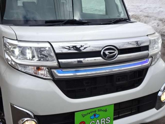 タントカスタム RS トップエディション SAII 4WD　保証1年/走行距離無制限　4WD　ワンオーナー　衝突軽減ブレーキシステム　両側パワースライドドア　純正ナビ　地デジ　バックカメラ　HDMI入力　純正エンジンスターター　LEDヘッドライト　ハーフレザーシート 660