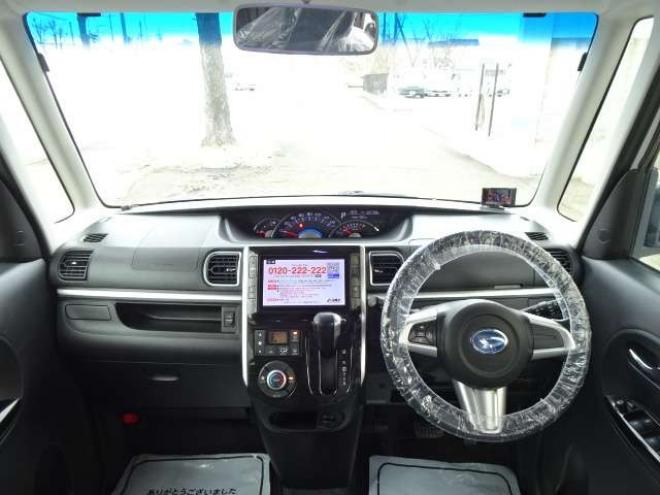 タントカスタム RS トップエディション SAII 4WD　保証1年/走行距離無制限　4WD　ワンオーナー　衝突軽減ブレーキシステム　両側パワースライドドア　純正ナビ　地デジ　バックカメラ　HDMI入力　純正エンジンスターター　LEDヘッドライト　ハーフレザーシート 660