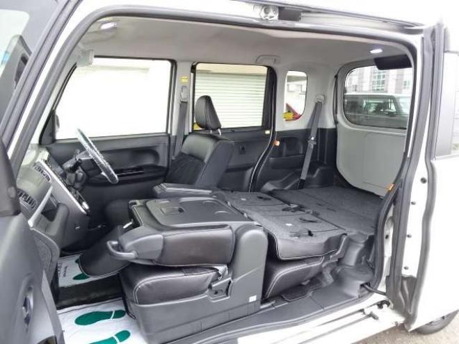 タントカスタム RS トップエディション SAII 4WD　保証1年/走行距離無制限　4WD　ワンオーナー　衝突軽減ブレーキシステム　両側パワースライドドア　純正ナビ　地デジ　バックカメラ　HDMI入力　純正エンジンスターター　LEDヘッドライト　ハーフレザーシート 660