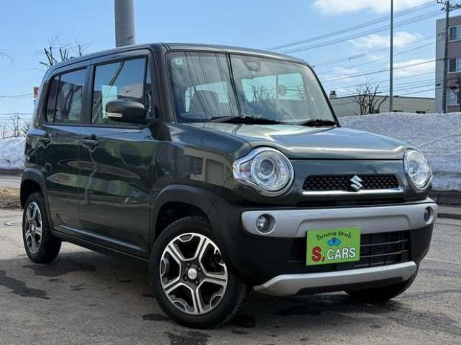 ハスラーX 4WD　保証1年/走行距離無制限　4WD　レーダーブレーキシステム　ヒルディセントコントロール　社外ナビ　TV　アイドリングストップ　シートヒーター　プッシュスタート　スマートキー　HID　ミラーヒーター 660