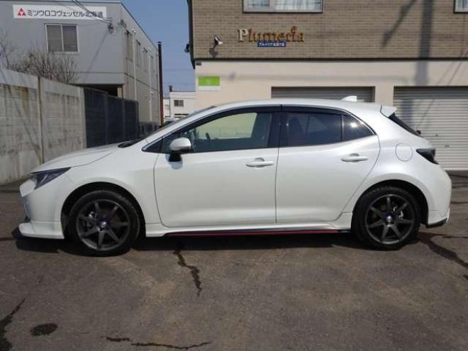 カローラスポーツ 1.2 G Z 4WD　保証1年/走行距離無制限　4WD　トヨタセーフティセンス　　TRDエアロ 純正9インチナビ 地デジ バックカメラ ブラインドスポットモニター　ヘッドアップディスプレイ　ハーフレザー　ステアリングヒーター 冬タイヤ付 1200