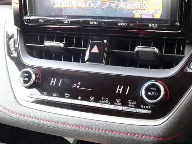 カローラスポーツ 1.2 G Z 4WD　保証1年/走行距離無制限　4WD　トヨタセーフティセンス　　TRDエアロ 純正9インチナビ 地デジ バックカメラ ブラインドスポットモニター　ヘッドアップディスプレイ　ハーフレザー　ステアリングヒーター 冬タイヤ付 1200