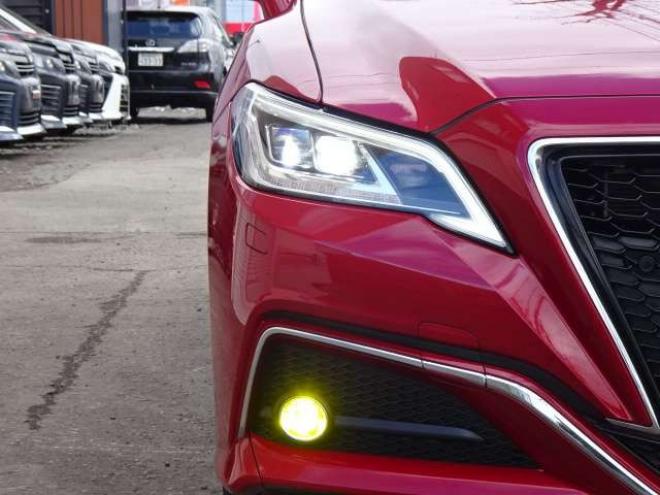 クラウンハイブリッド 2.5 RS アドバンス Four 4WD　保証付2年/走行距離無制限　4WD　ローダウン　クレンツェ20AW　サンルーフ BCM セーフティセンスLEDヘッドライト　メーカーナビ　全方位カメラ　純正エンジンスターター ハーフレザーシート　デジタルインナーミラー 2500