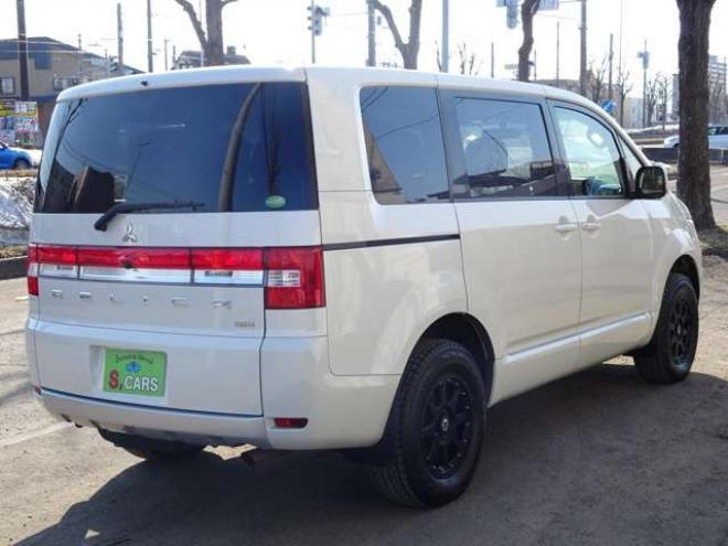 デリカD：5 2.2 D パワーパッケージ ディーゼルターボ 4WD　本州車　保証1年/走行距離無制限　4WD　ディーゼルターボ　両側パワースライドドア　MLJ/XTREME16インチアルミ　純正HID　スマートキー　ビルトインETC　中古冬タイヤ付き　前席シートヒーター 2300