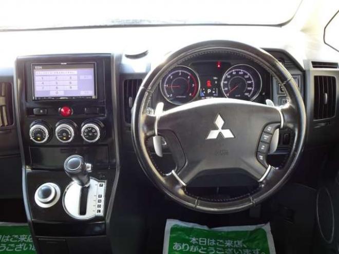 デリカD：5 2.2 D パワーパッケージ ディーゼルターボ 4WD　本州車　保証1年/走行距離無制限　4WD　ディーゼルターボ　両側パワースライドドア　MLJ/XTREME16インチアルミ　純正HID　スマートキー　ビルトインETC　中古冬タイヤ付き　前席シートヒーター 2300