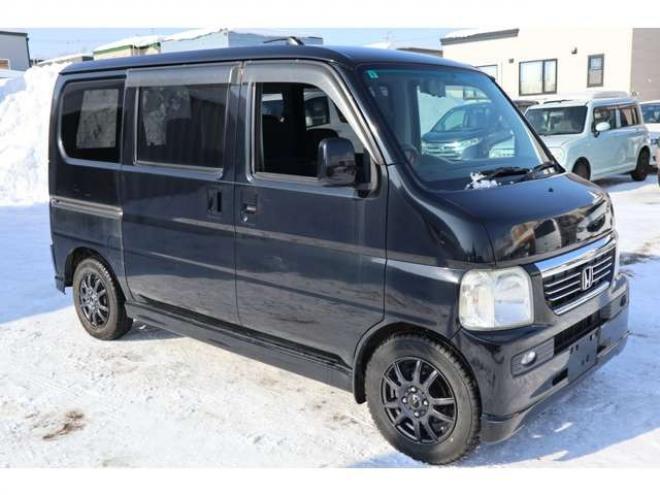 バモスL ターボ ローダウン 4WD　ターボ・4.8万キロ・ナビ・TV・キーレス 660