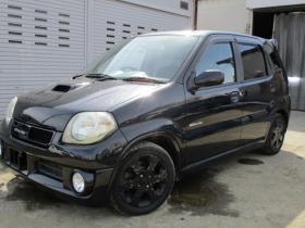 Kei　ワークス 4WD　ターボ・9.6万キロ・タイミングチェーン・キーレス・社外マフラー 660