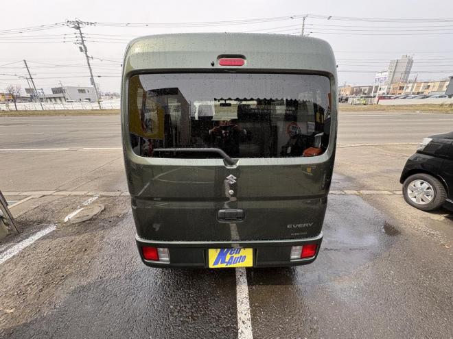 エブリィEVERY 4WD JOIN TURBO　寒冷地仕様 　リアヒーター　TURBO フォグランプ　フルセグナビBluetooth　ETC　AUTOライト　　バイザー　スタットレス　エンジンオイル交換　　ATF交換 4WD 660 ５Dr