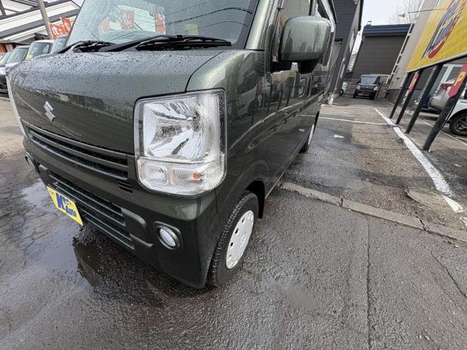 エブリィEVERY 4WD JOIN TURBO　寒冷地仕様 　リアヒーター　TURBO フォグランプ　フルセグナビBluetooth　ETC　AUTOライト　　バイザー　スタットレス　エンジンオイル交換　　ATF交換 4WD 660 ５Dr