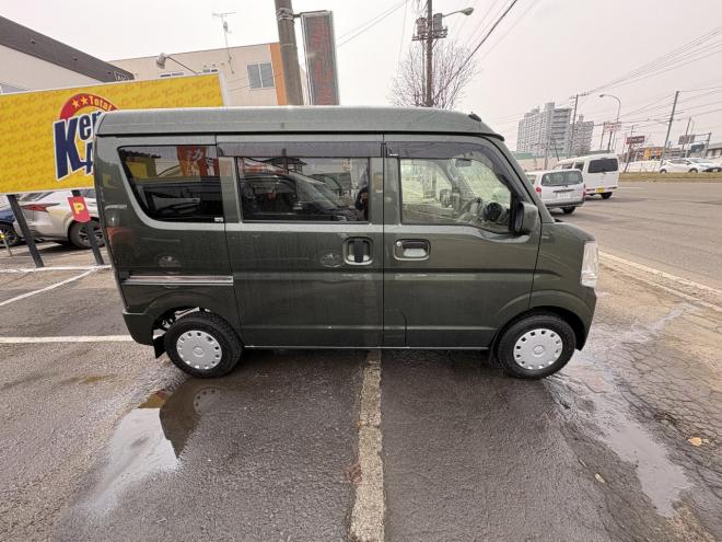 エブリィEVERY 4WD JOIN TURBO　寒冷地仕様 　リアヒーター　TURBO フォグランプ　フルセグナビBluetooth　ETC　AUTOライト　　バイザー　スタットレス　エンジンオイル交換　　ATF交換 4WD 660 ５Dr