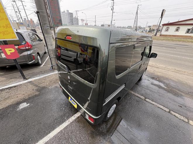 エブリィEVERY 4WD JOIN TURBO　寒冷地仕様 　リアヒーター　TURBO フォグランプ　フルセグナビBluetooth　ETC　AUTOライト　　バイザー　スタットレス　エンジンオイル交換　　ATF交換 4WD 660 ５Dr