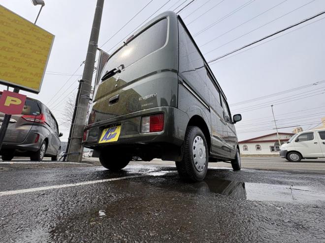 エブリィEVERY 4WD JOIN TURBO　寒冷地仕様 　リアヒーター　TURBO フォグランプ　フルセグナビBluetooth　ETC　AUTOライト　　バイザー　スタットレス　エンジンオイル交換　　ATF交換 4WD 660 ５Dr