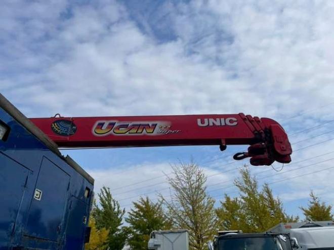 スーパーグレートクレーン付セフティ　QPG-FS60VZ ユニック　 2WD 12800