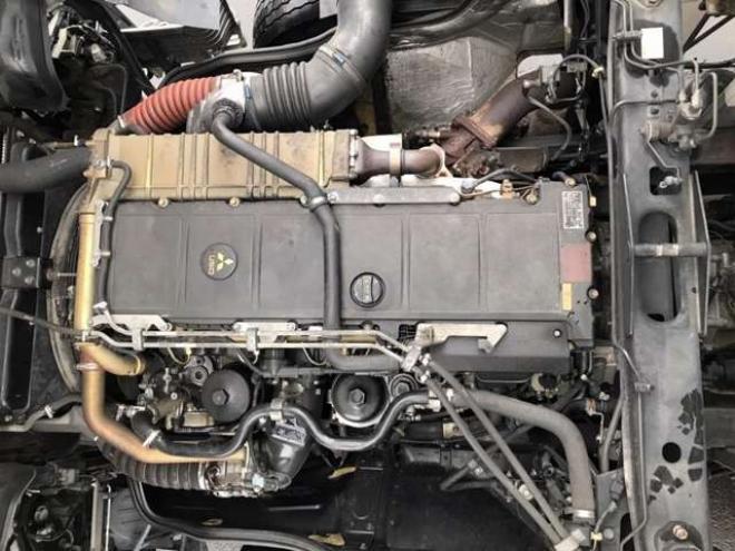 スーパーグレート平ボディ　原木運搬車　QPG-FV60VZ　 2WD 12800