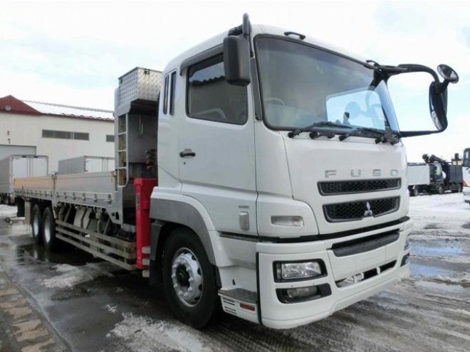 スーパーグレートクレーン付　LKG-FV50VZ　ユニック　 2WD 12800