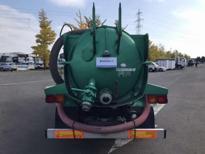 ファイター汚泥吸引車　PDG-FK61R 兼松　 2WD 4890