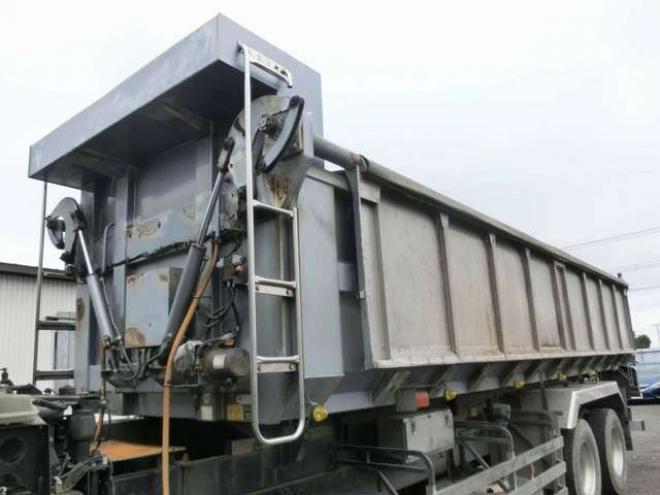 スーパーグレート深ダンプ　PJ-FV50JZ　新明和　 2WD 12880