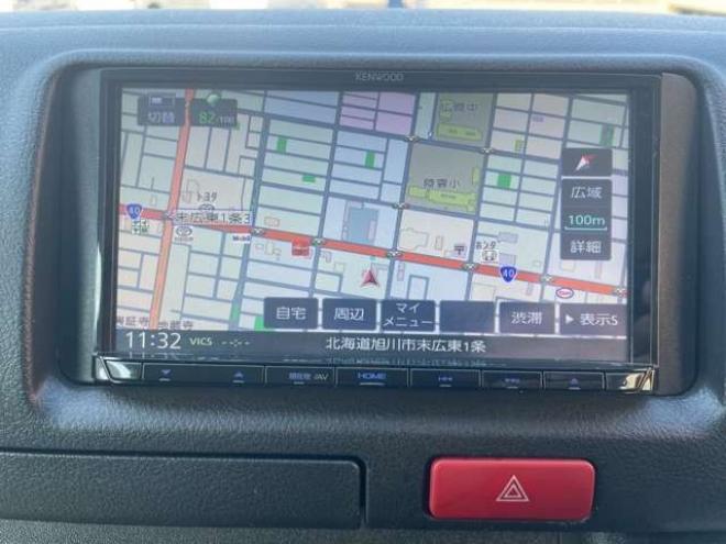 ハイエースバン2.8 DX ロング ディーゼルターボ 4WD　4WD　寒冷地仕様　社外ナビ　バックカメラ 2800