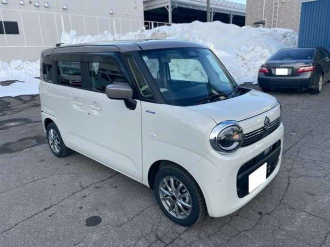 ワゴンRスマイルハイブリッド S 4WD　4WD　夏冬タイヤ 660