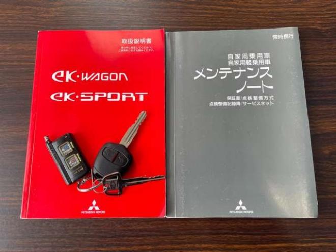 eKスポーツR 4WD　1年走行距離無制限保証付/ターボ/Bluetoothオーディオ/デジタルインナーミラー/前後ドライブレコーダー/アルミホイール付き夏冬タイヤ付き/ETC/エンジンスターター/キーレス/車検R9年7月/法定整備/修復歴無し 660