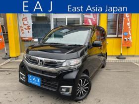 N-WGN　カスタムG ターボパッケージ 4WD　1年保証付き/Bluetooth/ナビ・フルセグTV/バックカメラ/純正アルミホイール夏タイヤ装着/アルミホイール付き冬タイヤ付き/純正ETC/純正エンジンスターター/シートヒーター/後期型/車検整備2年付/法定整備/修復歴無し 660