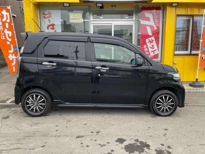 N-WGNカスタムG ターボパッケージ 4WD　1年保証付き/Bluetooth/ナビ・フルセグTV/バックカメラ/純正アルミホイール夏タイヤ装着/アルミホイール付き冬タイヤ付き/純正ETC/純正エンジンスターター/シートヒーター/後期型/車検整備2年付/法定整備/修復歴無し 660