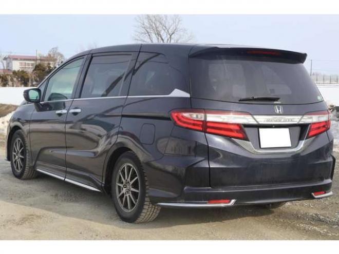 オデッセイ2.4 アブソルート 4WD　検R8/10　両側電動スライドドア　バックモニター 2400