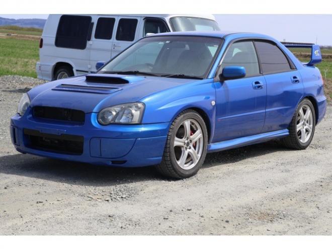 インプレッサ2.0 WRX 2004 Vリミテッド 4WD　検2年　MTターボ　社外マフラー 2000