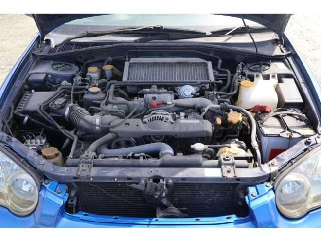 インプレッサ2.0 WRX 2004 Vリミテッド 4WD　検2年　MTターボ　社外マフラー 2000