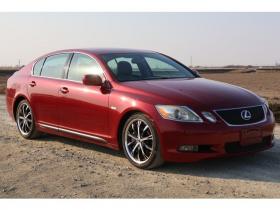 レクサス　GS 350 4WD　検二年　3R1レッドカラーバックモニター　クルコン　エンスタ　フルセグ　社外マフラー　ローダウン　ETC 本革シートカバー　社外ホイール　自社　ローンカノウ 3500