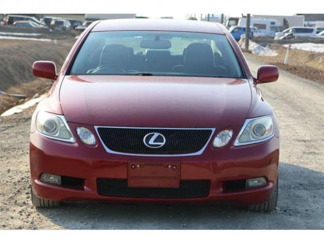 レクサスGS 350 4WD　検二年　3R1レッドカラーバックモニター　クルコン　エンスタ　フルセグ　社外マフラー　ローダウン　ETC 本革シートカバー　社外ホイール　自社　ローンカノウ 3500