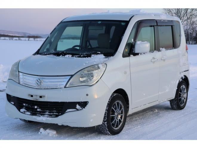 ソリオ1.2 G4 4WD　検2年　社外ナビ　バックカメラ　シートヒーター　パワスラ　エンスタ　TV　ETC　自社　ローンカノウ 1200