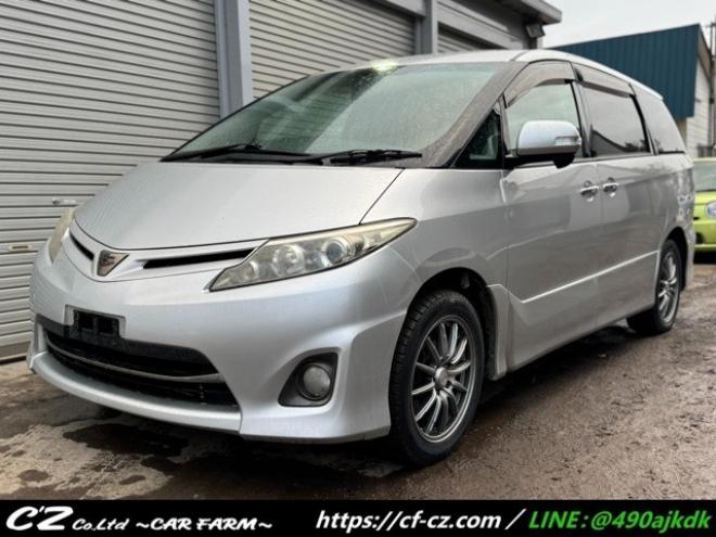 エスティマ2.4 アエラス Gエディション 4WD　ナビ　TV　Bluetooth　両側Pスライド 2400