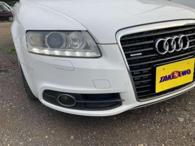 アウディA6 3.0 TFSI クワトロ Sライン 4WD　スマートキー　ナビ・TV ETC 盗難防止システム 革シート オートクルーズコントロール 正規輸入車 3000