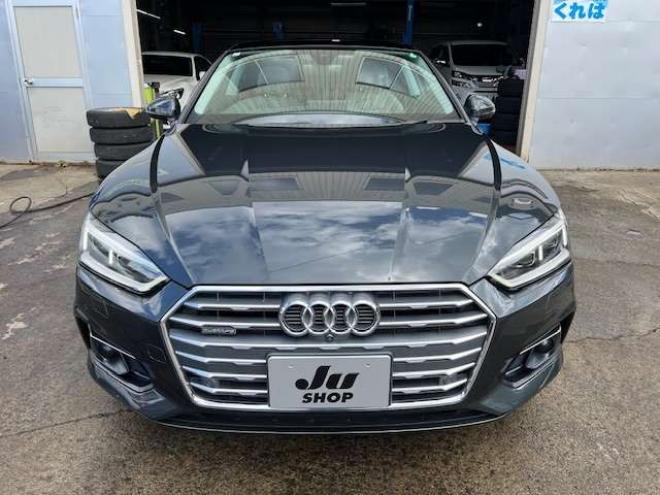 アウディA5 2.0 TFSI クワトロ スポーツ 4WD　ガラスルーフ・グレーレザー・バーチャルコックピット・純正ナビ・地デジ・純正19AW・マトリクスヘッドライト・法定12ヵ月点検整備付・19インチスタッドレスタイヤセット(オプション) 正規輸入車 2000