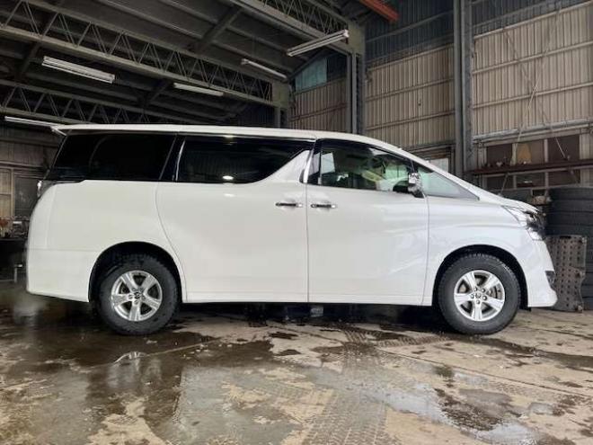 ヴェルファイア2.5 V 4WD　車検R10年1月・SDナビ・リフトアップ・純正リアモニター・両側パワースライド・メモリー付パワーシート・トーヨーオープンカントリー16AWセット・スタッドレスタイヤセット・ドライブレコーダー・エンジンスターター 2500