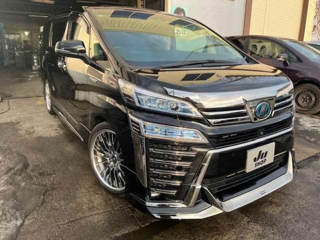 ヴェルファイアハイブリッド 2.5 ZR Gエディション E-Four 4WD　モデリスタエアロ・マフラー・ブリッツ車高調・WORK20インチAW・サンルーフ・JBL・純正エンジンスターター・純正ナビ・純正リアモニター・デジタルインナーミラー・スタッドレスセット・ドラレコ・本州仕入車両 2500