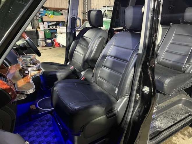 セレナ2.0 ライダー ブラックライン 4WD　新規車検整備付・Bluetooth対応社外ナビ・バックモニター・両側パワースライドドア・純正エンジンスターター・スマートキー・LEDテール 2000