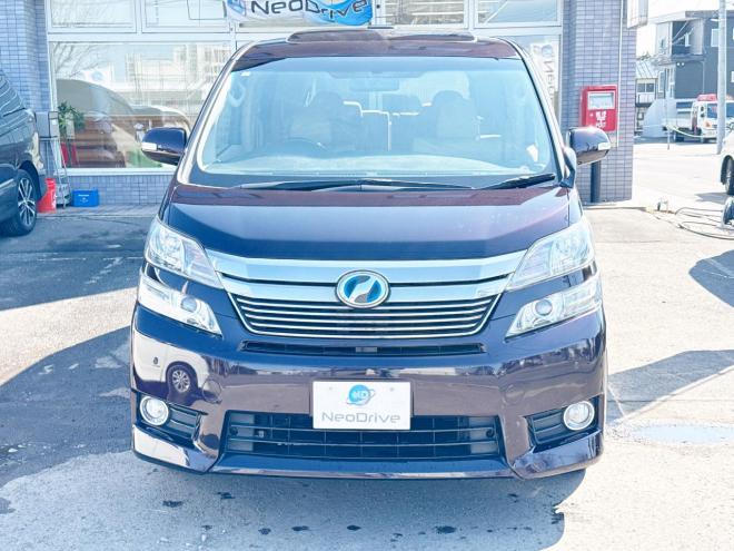 ヴェルファイアハイブリッド2.4X 4WD　ローンが不安な方＜優遇ローン＞　本州仕入　サンルーフ　社外20AW　両側パワスラ 4WD 2400 5Dr