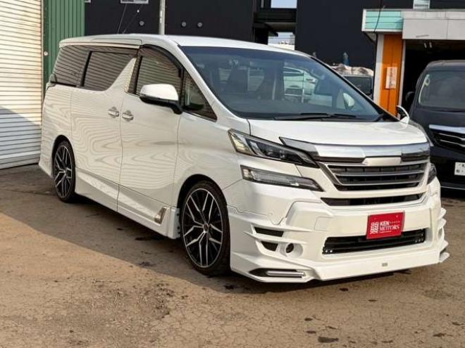 ヴェルファイア2.5 Z 4WD　純正ナビ　TRDエアロ　両側パワスラ　バックカメラ　社外アルミホイール　ETC　車高調　パワステ　パワーウィンドウ　キーレスエントリー　ABS　盗難防止装置　横滑り防止装置　エアコン　3列シート 2500