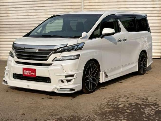 ヴェルファイア2.5 Z 4WD　純正ナビ　TRDエアロ　両側パワスラ　バックカメラ　社外アルミホイール　ETC　車高調　パワステ　パワーウィンドウ　キーレスエントリー　ABS　盗難防止装置　横滑り防止装置　エアコン　3列シート 2500