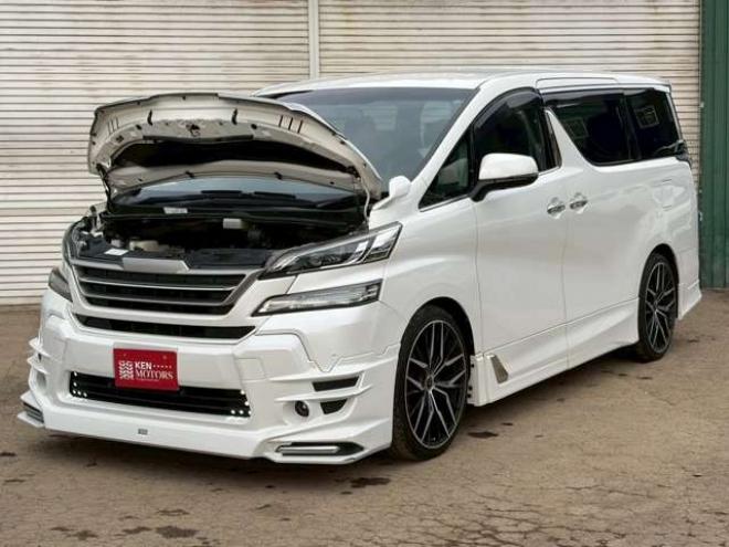 ヴェルファイア2.5 Z 4WD　純正ナビ　TRDエアロ　両側パワスラ　バックカメラ　社外アルミホイール　ETC　車高調　パワステ　パワーウィンドウ　キーレスエントリー　ABS　盗難防止装置　横滑り防止装置　エアコン　3列シート 2500