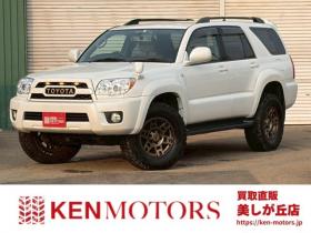 ハイラックスサーフ　2.7 SSR-X リミテッド 4WD　TVナビ　パワステ　パワーウィンドウ　キーレスエントリー　LEDヘッドライト　フォグランプ　リフトアップ　アルミホイール　ルーフレール　寒冷地仕様　ABS　バックカメラ　盗難防止装置　エアコン 2700