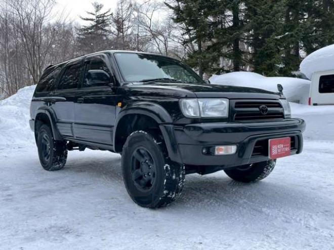 ハイラックスサーフ2.7 SSR-G 4WD　パワステ　パワーウィンドウ　キーレス　エアコン　ABS　ルーフレール　アルミホイール　寒冷地仕様　CD 2700