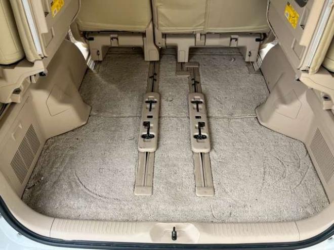 アルファード2.4 240X 4WD　モデリスタエアロ　車高調　ETC　後席モニター　両側電動スライドドア　社外エンジンスターター　パワステ　パワーウィンドウ　純正ナビ　純正アルミ　バックカメラ　キーレスエントリー　3列シート　ABS 2400